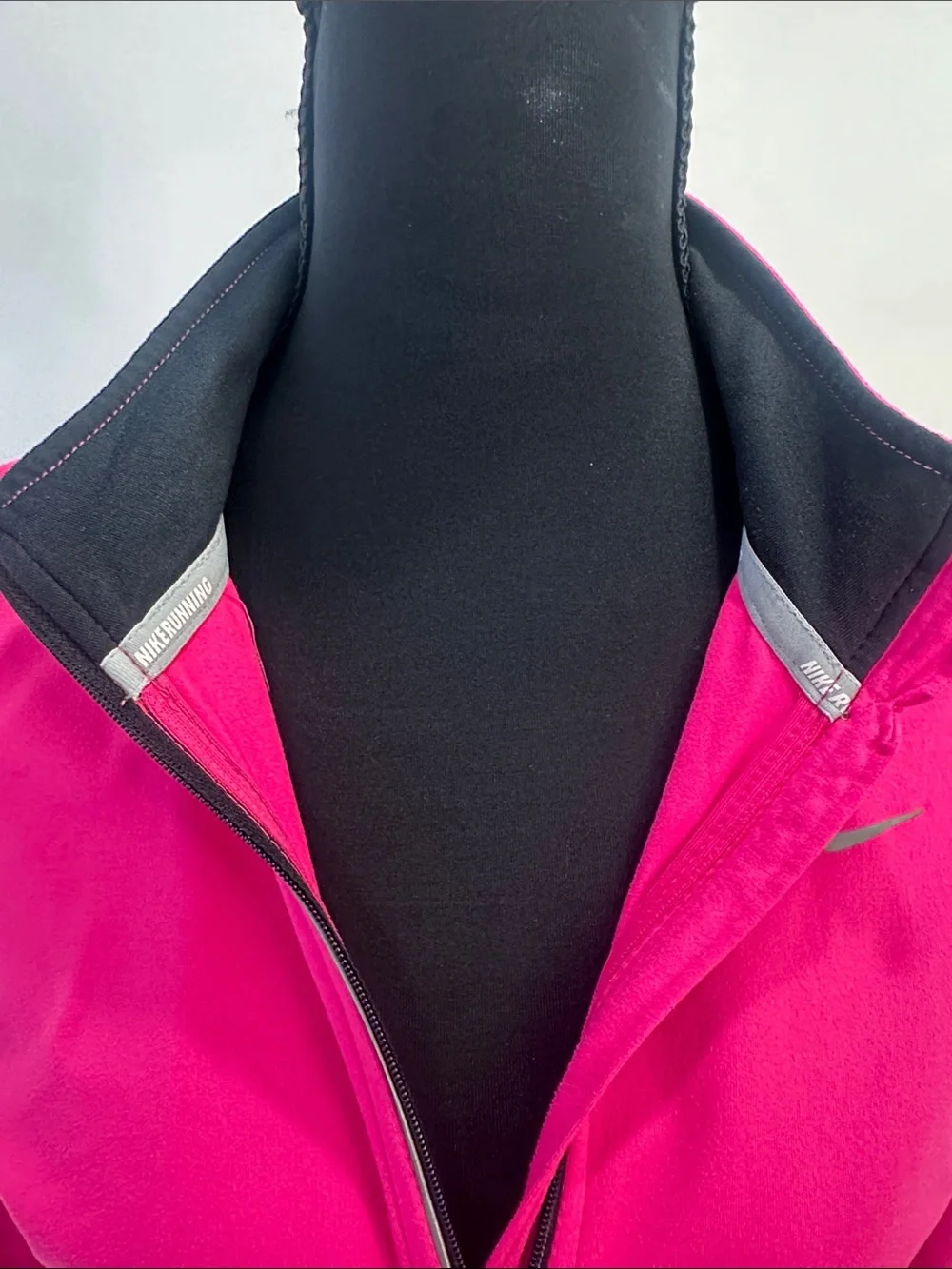 Nike Hot Pink Half-Zip Performance Top